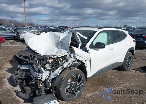 2025 Chevrolet Trax Fwd 2Rs z USA, uszkodzony, nr VIN KL77LJEP5SC077396